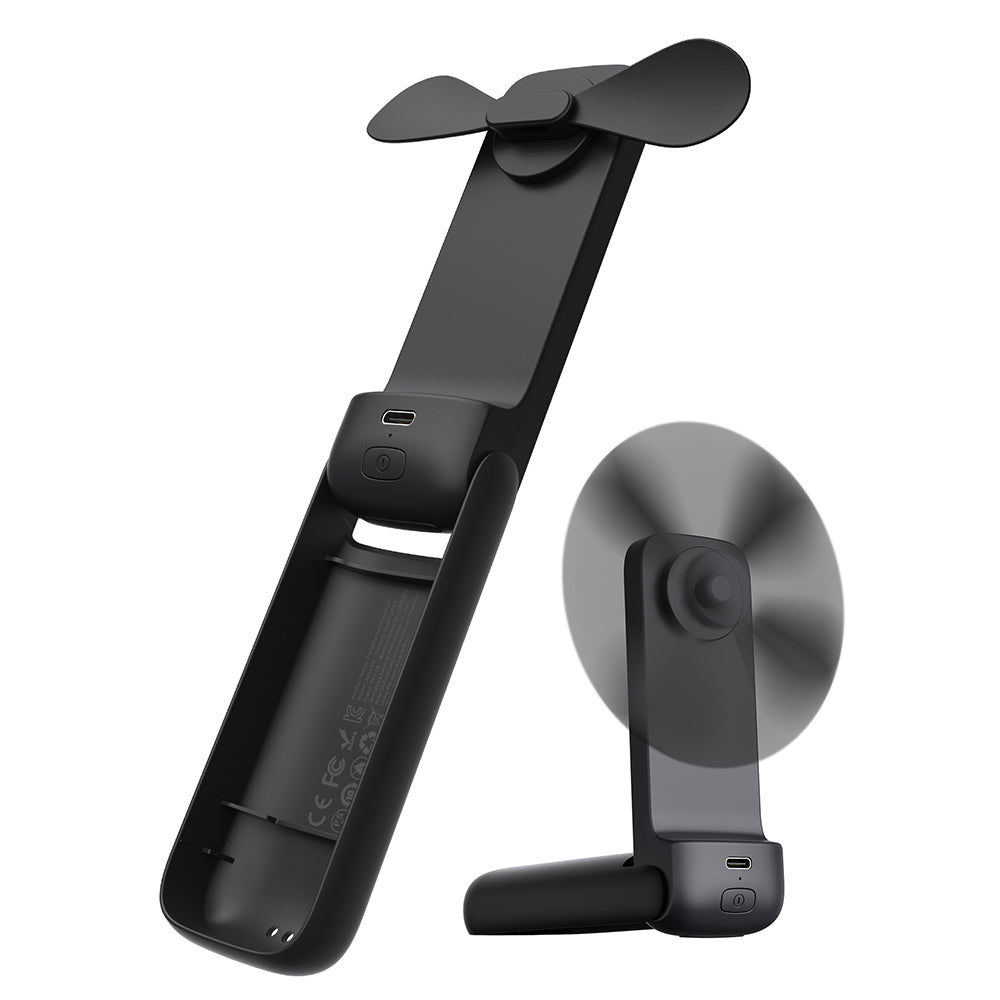 Aecooly PF01 Katlanabilen 3 Kademeli Portatif Soğutucu El Fanı Bej