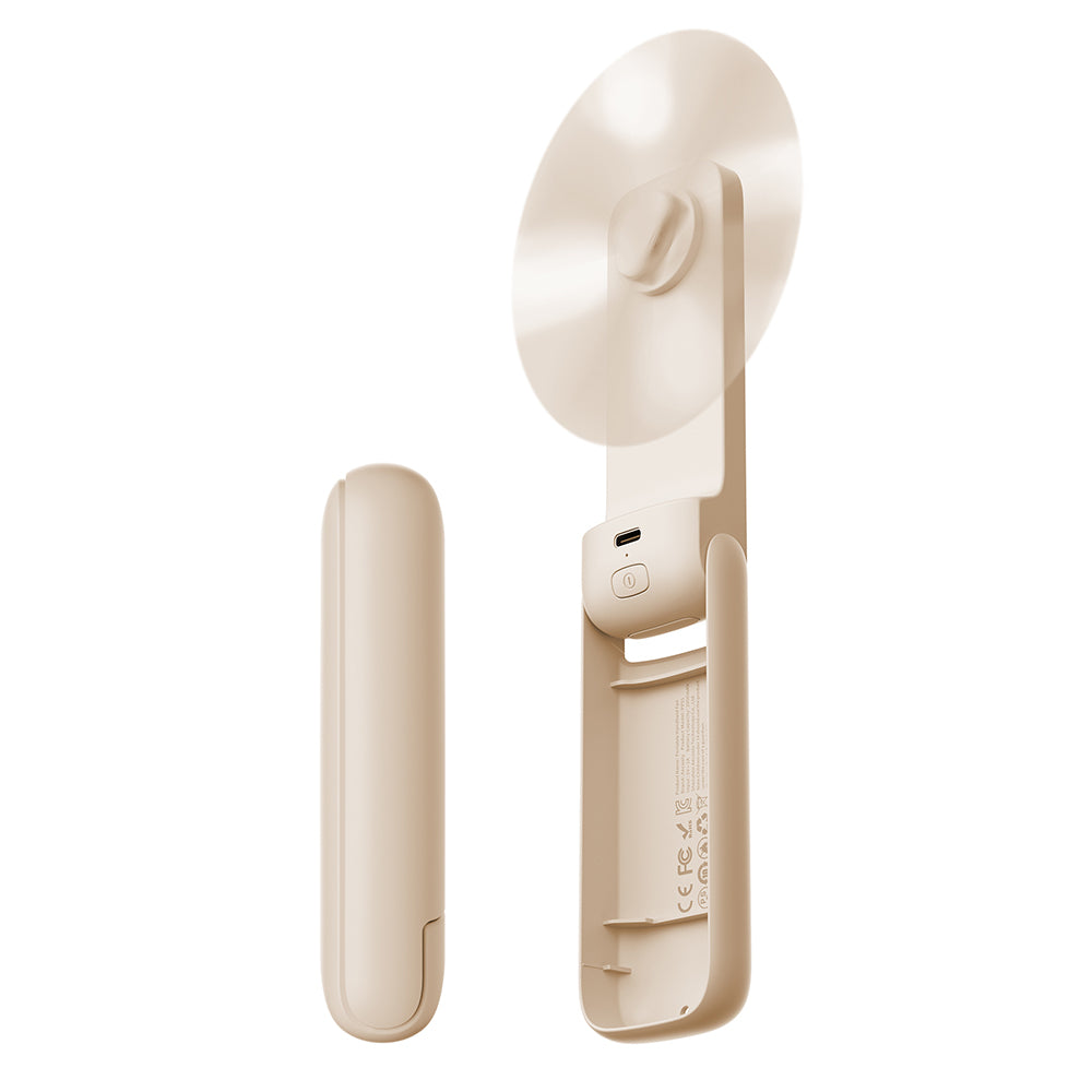 Aecooly PF01 Katlanabilen 3 Kademeli Portatif Soğutucu El Fanı Siyah