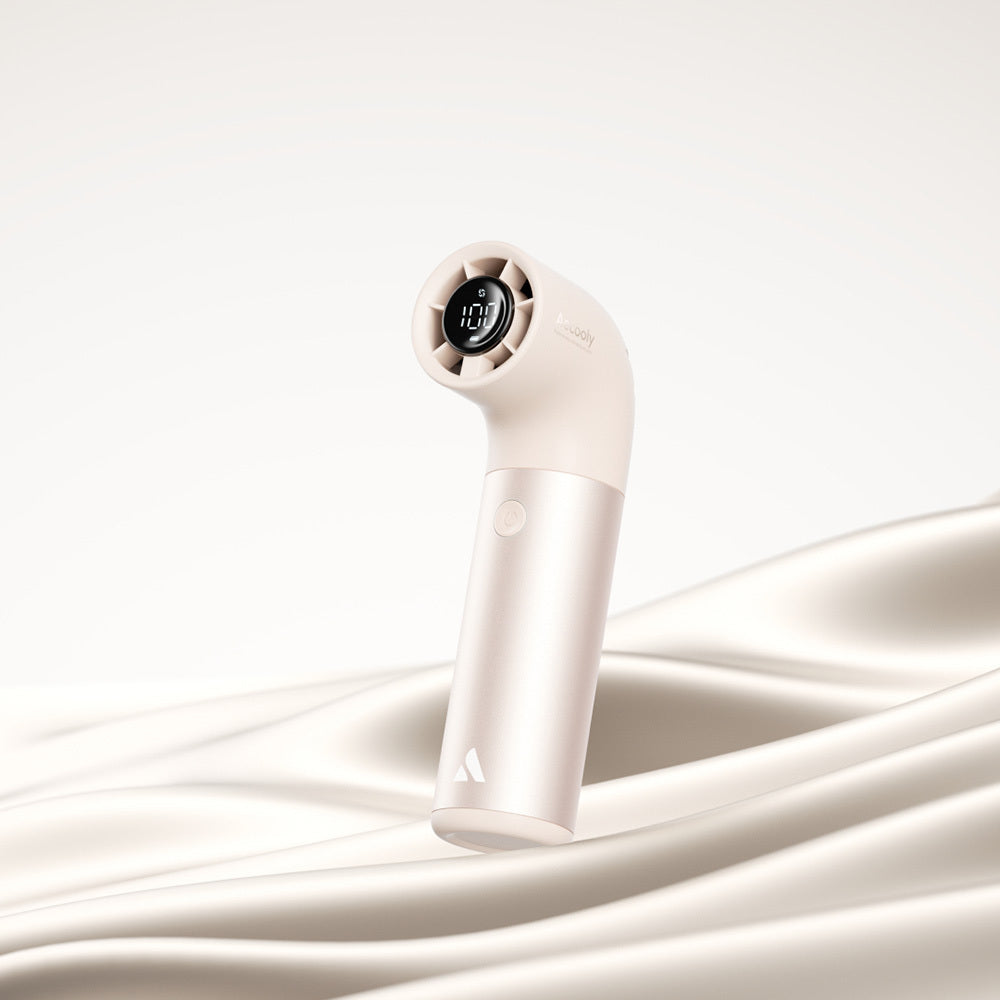 Aecooly PH01 Aero Pro Serisi Dijital LED Göstergeli Portatif Soğutucu El Fanı Gri