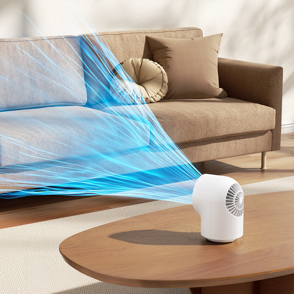 Aecooly TB01 Dijital LED Göstergeli Portatif Soğutucu Masa Fanı Beyaz