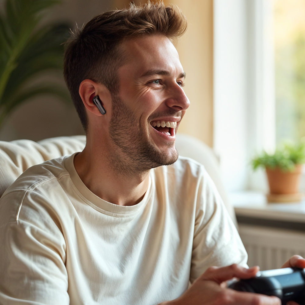 Amazingthing Amazsound Luxe ENC Teknolojili Kulak İçi Bluetooth Kulaklık v5.4 Siyah