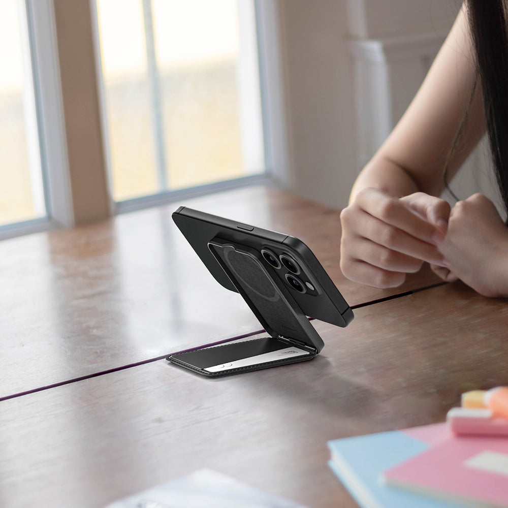 Amazingthing Glamour Link Fonksiyonel Çok Yönlü Grip Standlı Magnetik Kartlık Gri