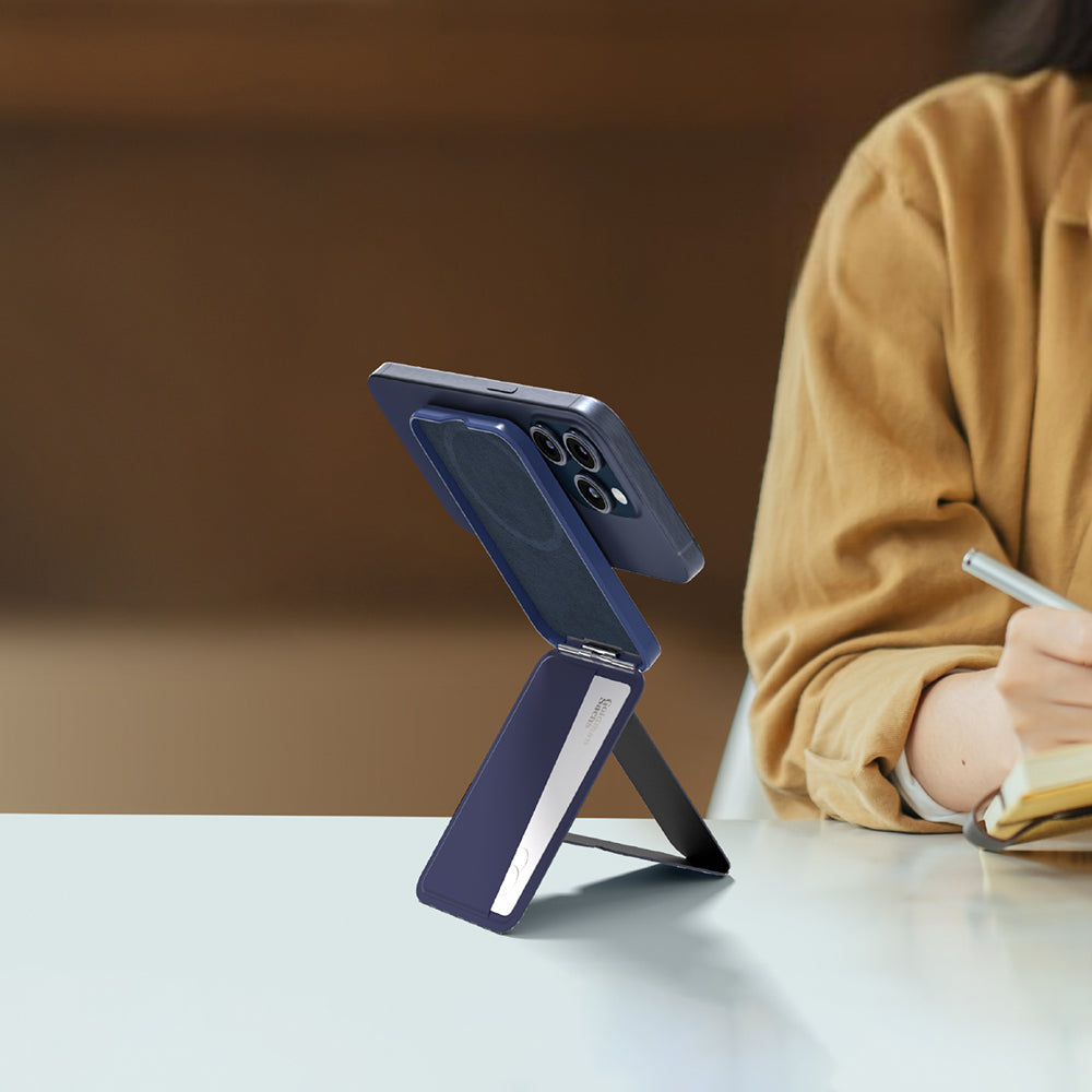 Amazingthing Glamour Link Fonksiyonel Çok Yönlü Grip Standlı Magnetik Kartlık Mavi