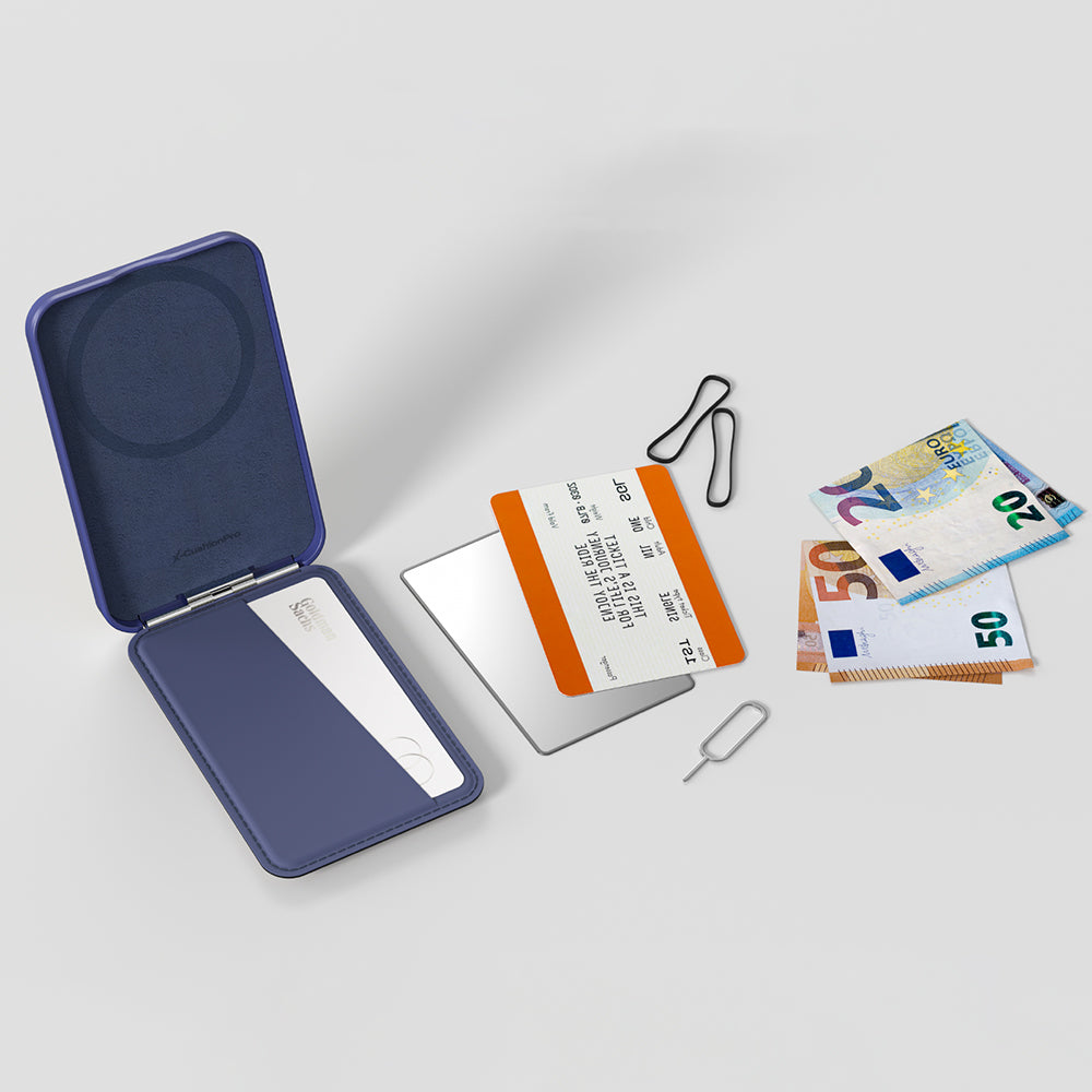 Amazingthing Glamour Link Fonksiyonel Çok Yönlü Grip Standlı Magnetik Kartlık Gri