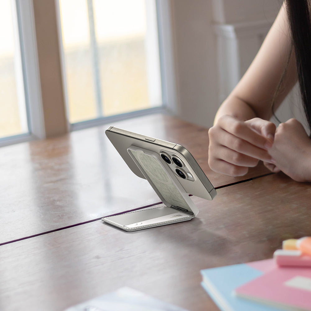 Amazingthing Glamour Link Fonksiyonel Çok Yönlü Grip Standlı Magnetik Kartlık Gri