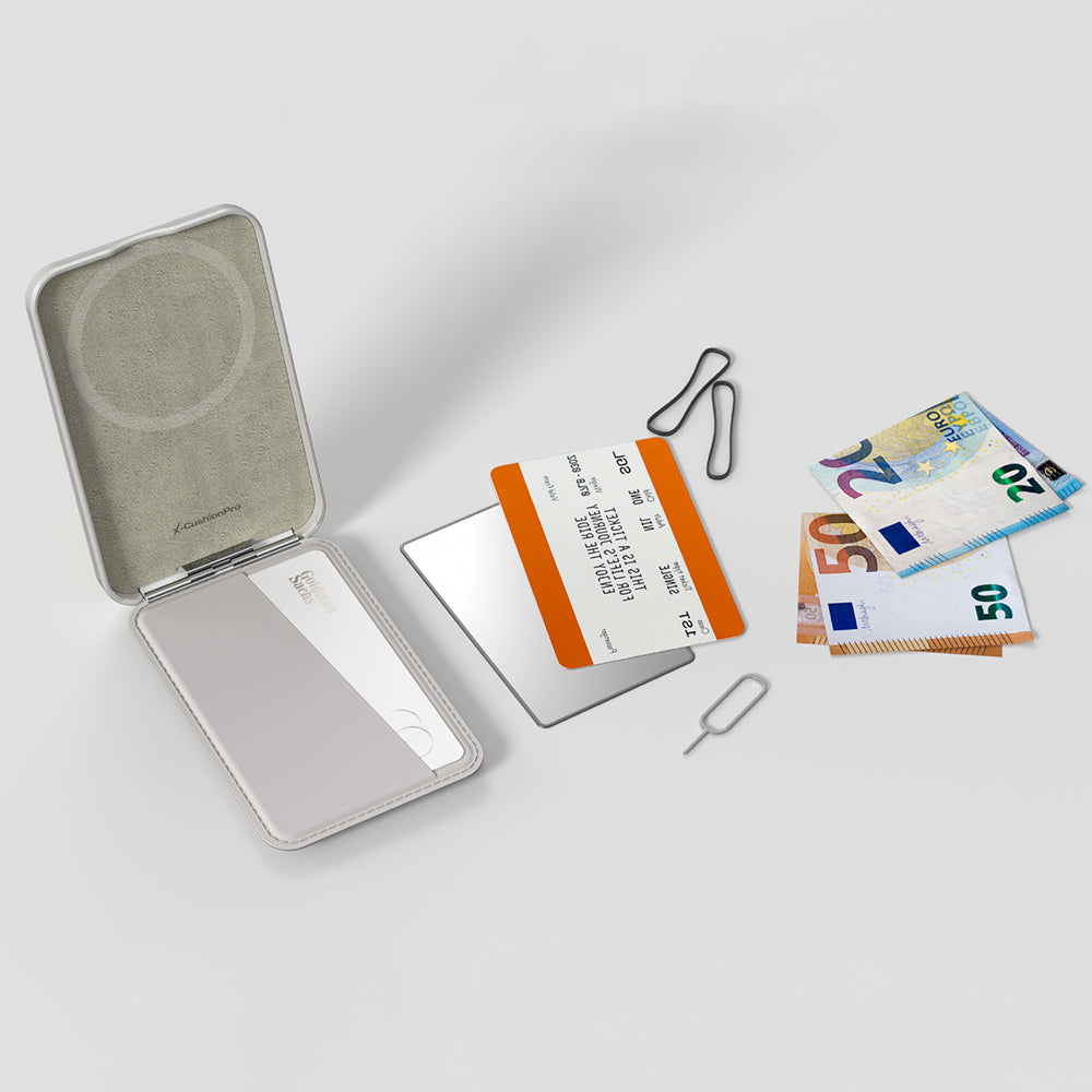 Amazingthing Glamour Link Fonksiyonel Çok Yönlü Grip Standlı Magnetik Kartlık Siyah