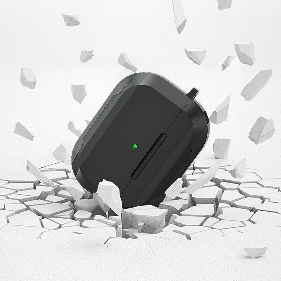 Apple Airpods 3. Nesil Kılıf Wiwu JD-102 Defender Anti Shock Koruyucu Kılıf Gri