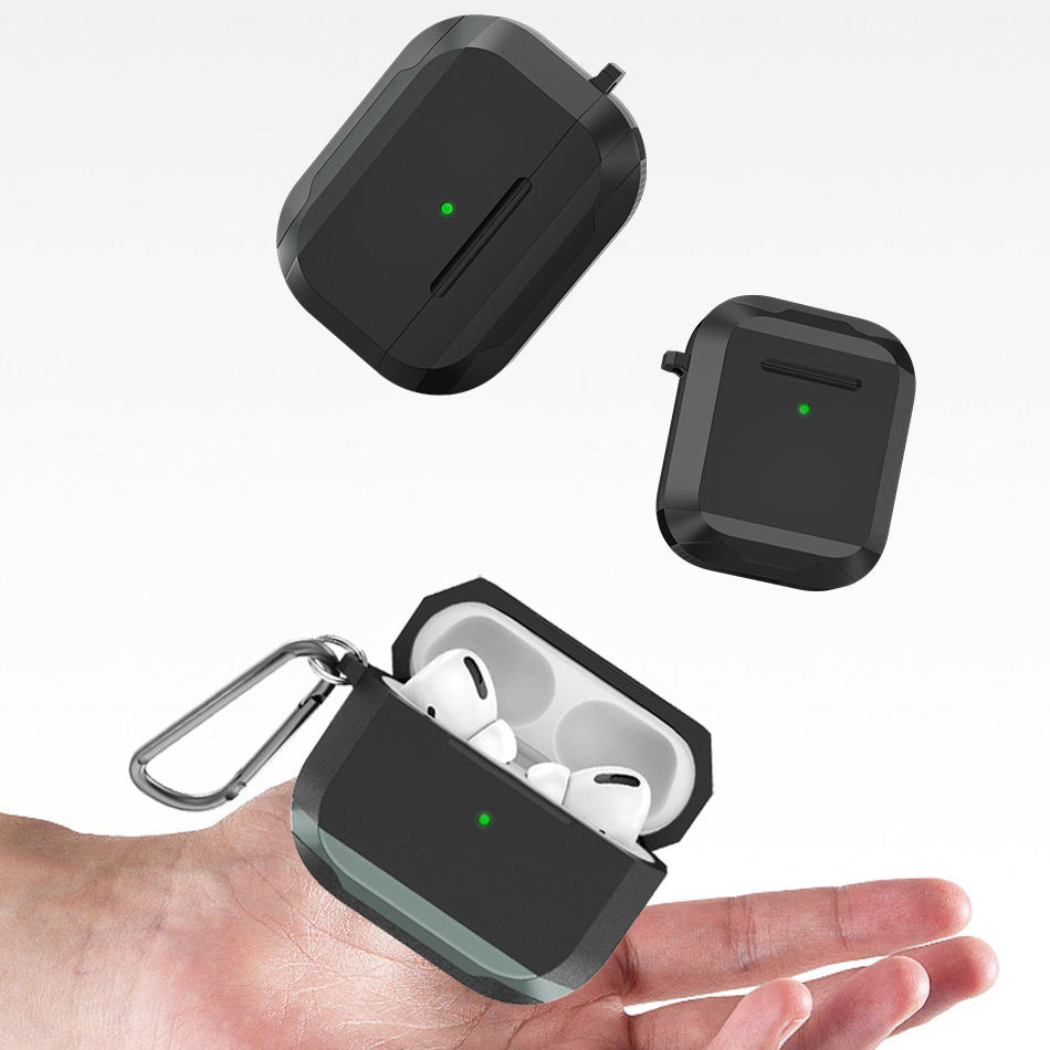 Apple Airpods 3. Nesil Kılıf Wiwu JD-102 Defender Anti Shock Koruyucu Kılıf Gri