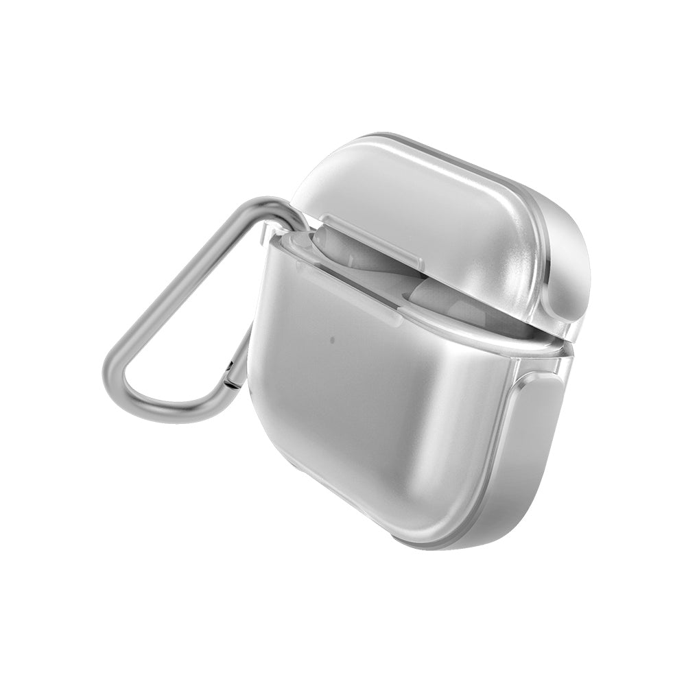 Apple Airpods 3.Nesil Kılıf Askı Aparatlı Raptic Air Serisi Kılıf Gümüş