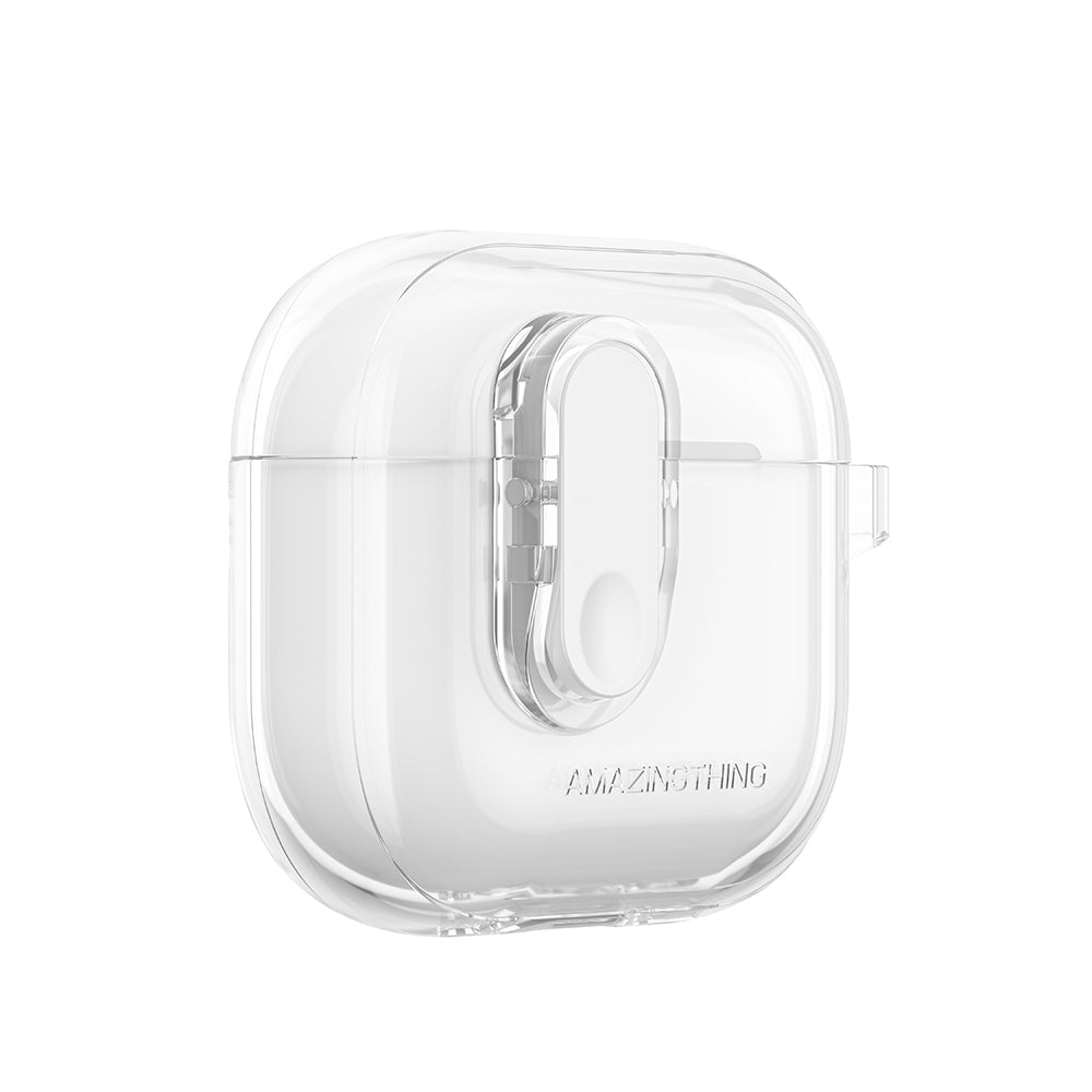 Apple Airpods 4 Amazingthing Magnetik Kilit Tasarımlı Minimal Serisi Kılıf Mavi