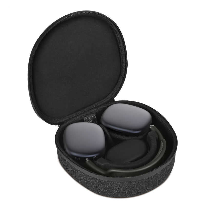 Apple Airpods Max Wiwu Akıllı Taşıma Kılıfı Gri