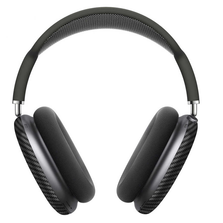 Apple Airpods Max Wiwu Armor Kevlar Koruyucu Kılıf Siyah