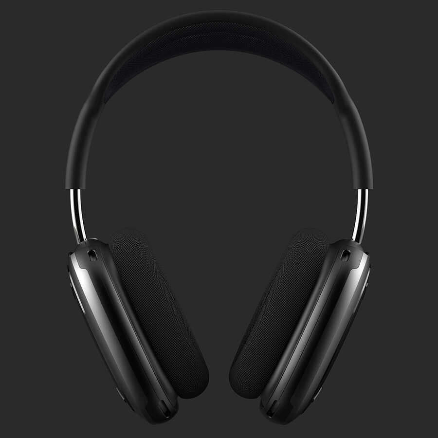 Apple Airpods Max Wiwu Armor One Koruyucu Kılıf Siyah-Kırmızı