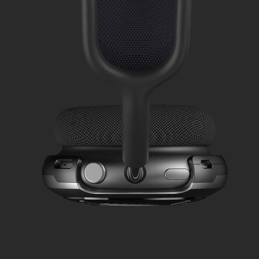 Apple Airpods Max Wiwu Armor One Koruyucu Kılıf Siyah-Yeşil