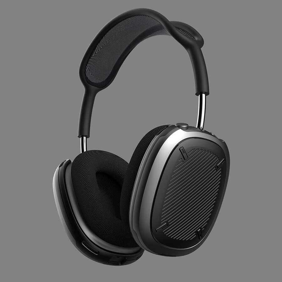 Apple Airpods Max Wiwu Armor One Koruyucu Kılıf Siyah-Yeşil