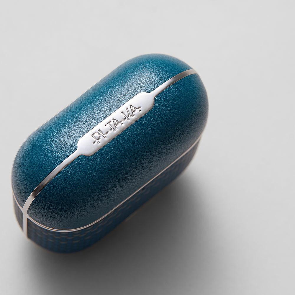 Apple Airpods Pro 2 Kılıf Aramid Fiber Pitaka Tactile Woven Sunset-Moonrise Serisi Kapak Kahverengi