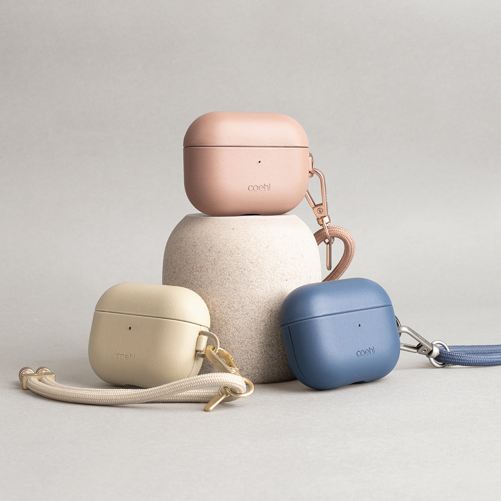 Apple Airpods Pro 2 Kılıf Askı Aparatlı Coehl Haven Kapak Lacivert