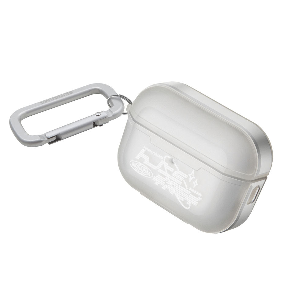 Apple Airpods Pro 2 Kılıf SkinArma Transparan Mat Tasarım Kinzoku Kılıf Siyah