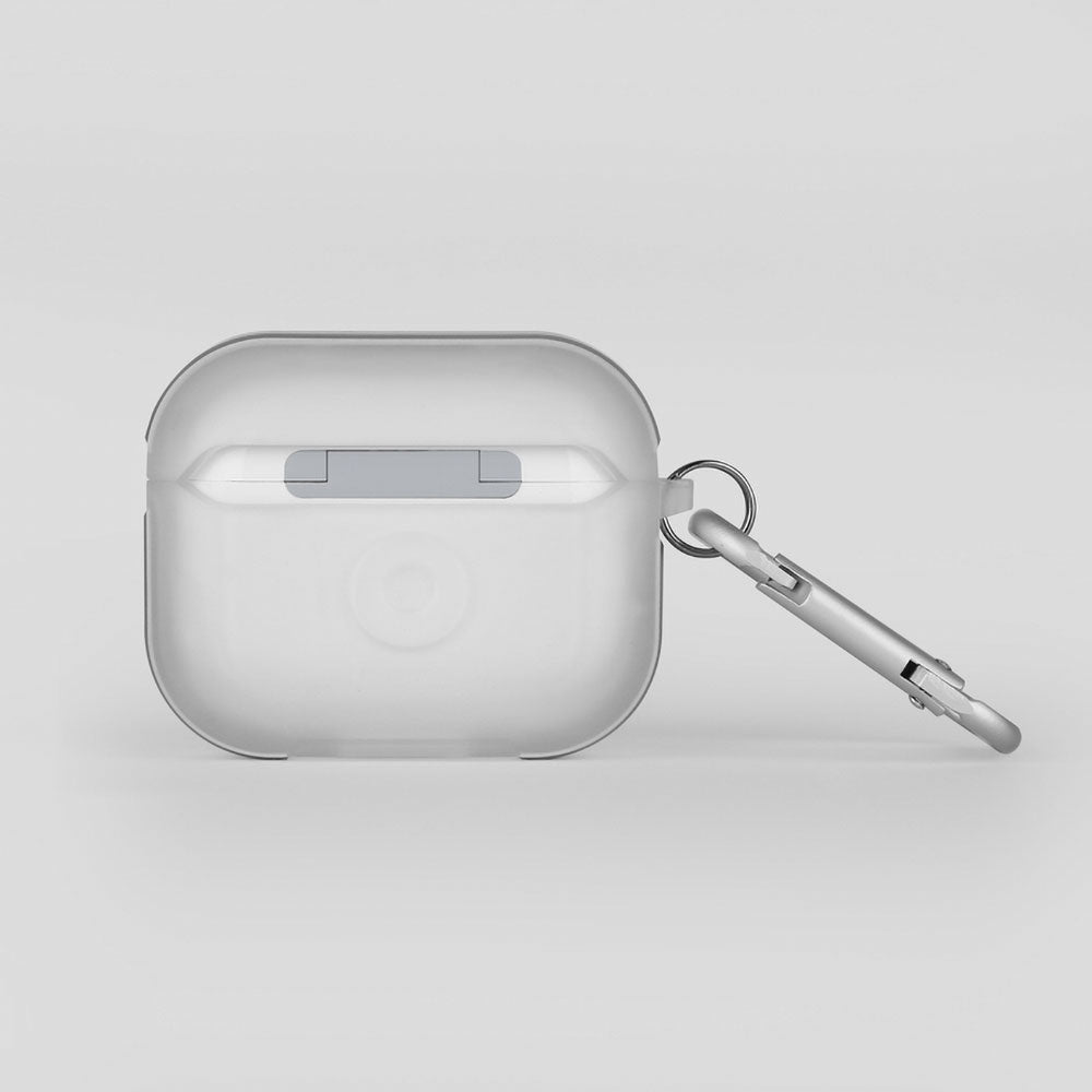 Apple Airpods Pro 2 Kılıf SkinArma Transparan Mat Tasarım Kinzoku Kılıf Siyah
