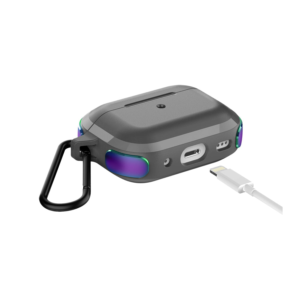 Apple Airpods Pro 2 Raptic Trek Serisi Askı Aparatlı Kulaklık Kılıfı Siyah