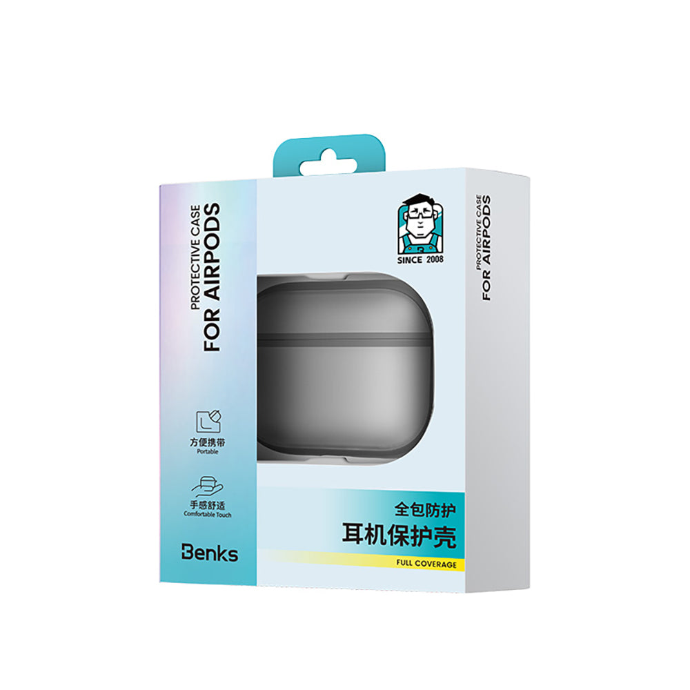 Apple Airpods Pro 3 Kılıf Benks Mist Protective Kılıf Gri