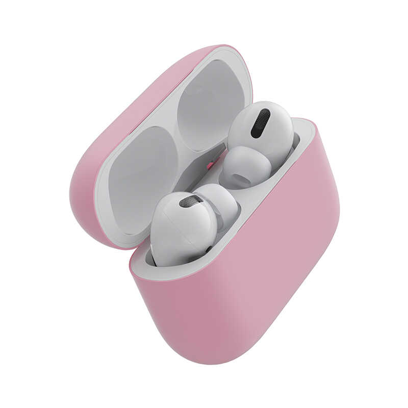 Apple Airpods Pro Kılıf Benks Liquid Silikon Pembe