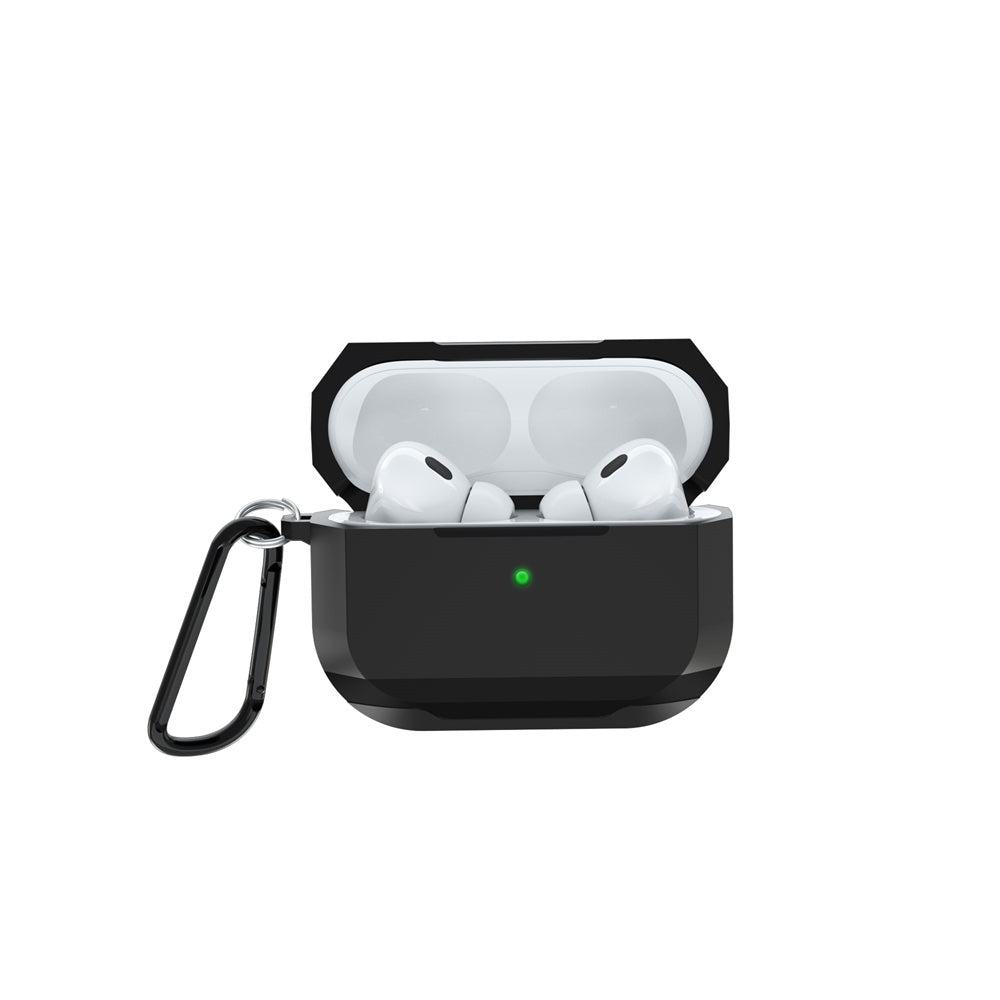 Apple Airpods Pro Kılıf Wiwu JD-102 Defender Anti Shock Koruyucu Kılıf Siyah