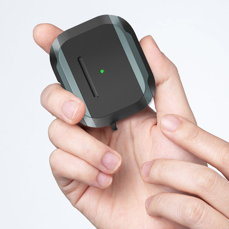 Apple Airpods Pro Kılıf Wiwu JD-102 Defender Anti Shock Koruyucu Kılıf Siyah