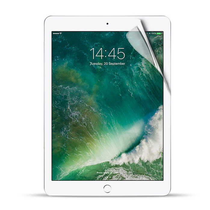 Apple iPad 10.2 2021 (9.Nesil) Kağıt Hisli Wiwu iPaper Like Tablet Ekran Koruyucu Renksiz
