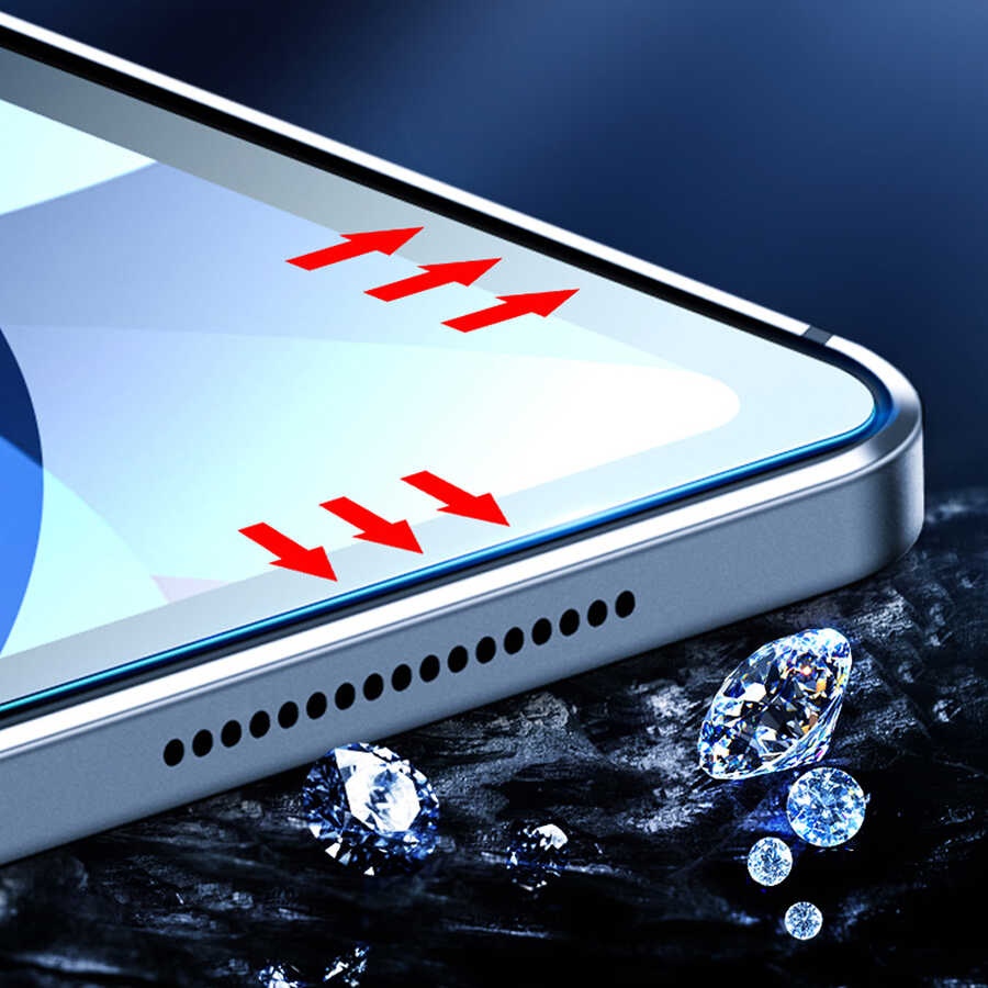 Apple iPad 10.9 2022 (10.Nesil) Wiwu iVista 2.5D Glass Ekran Koruyucu Renksiz