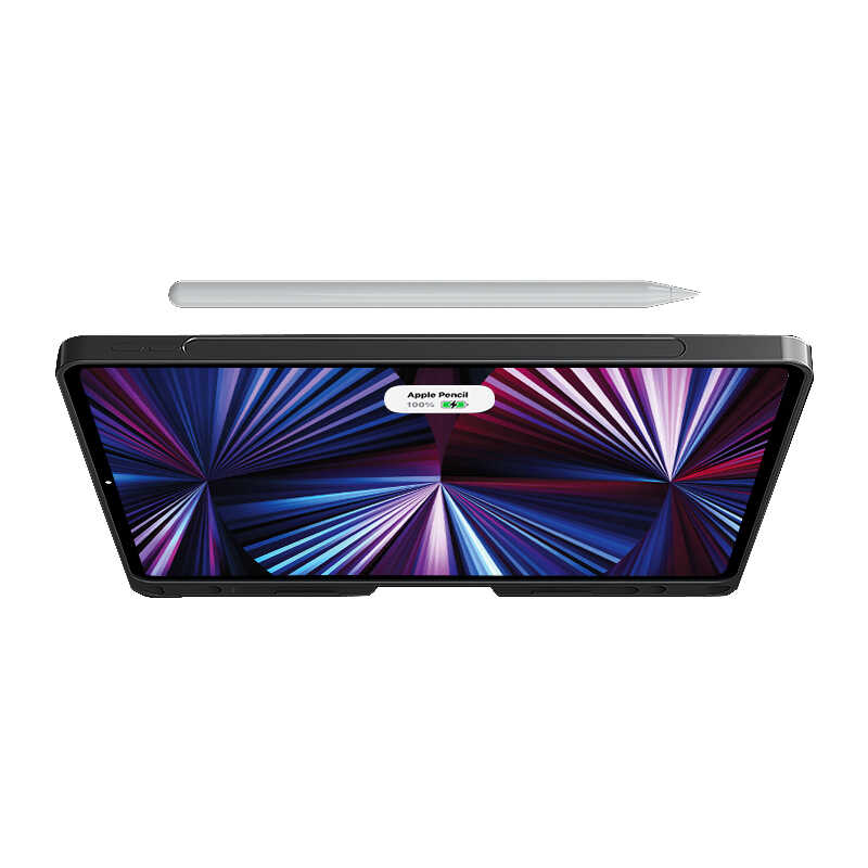 Apple iPad 10. Nesil 2022 10.9 Wiwu Mag Touch Klavyeli Standlı Kılıf Siyah