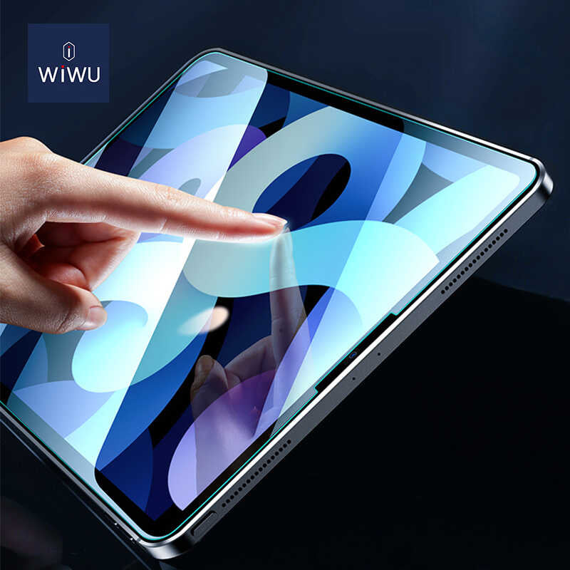 Apple iPad Air 10.9 2022 (5.Nesil) Wiwu iVista 2.5D Glass Ekran Koruyucu Renksiz