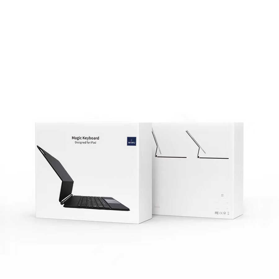Apple iPad Air 10.9 2022 (5.Nesil) Wiwu Magic Keyboard Siyah