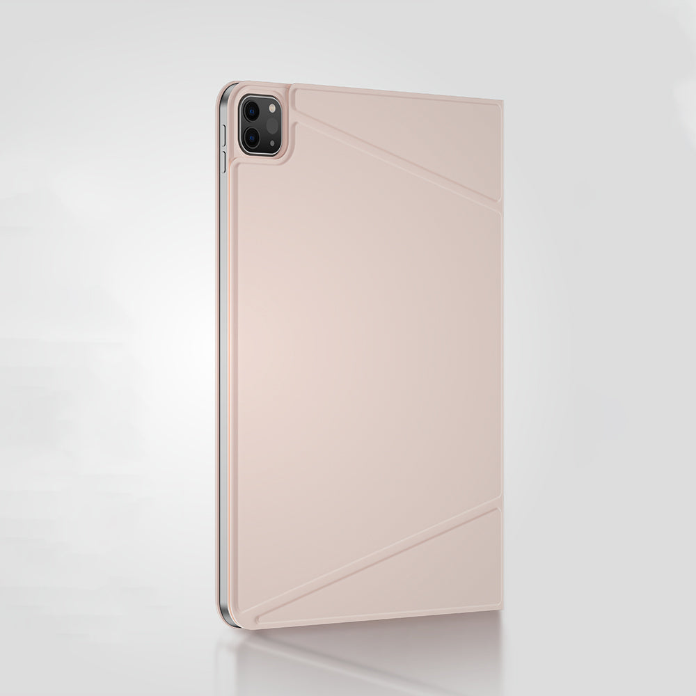 Apple iPad Air 11 2024 Amazingthing Matte Pro Mag Folio Katlanabilir Magnetik Standlı Kılıf Mavi