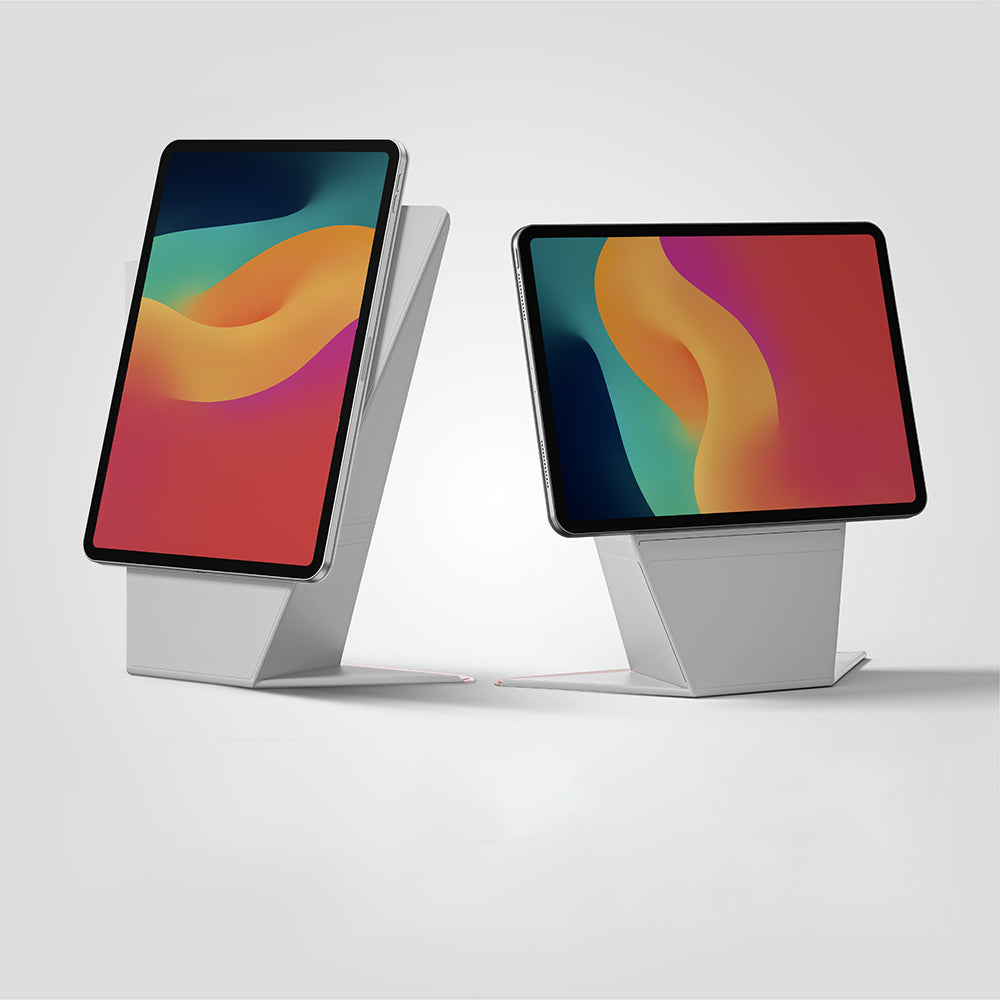 Apple iPad Air 11 2024 Amazingthing Matte Pro Mag Folio Katlanabilir Magnetik Standlı Kılıf Siyah