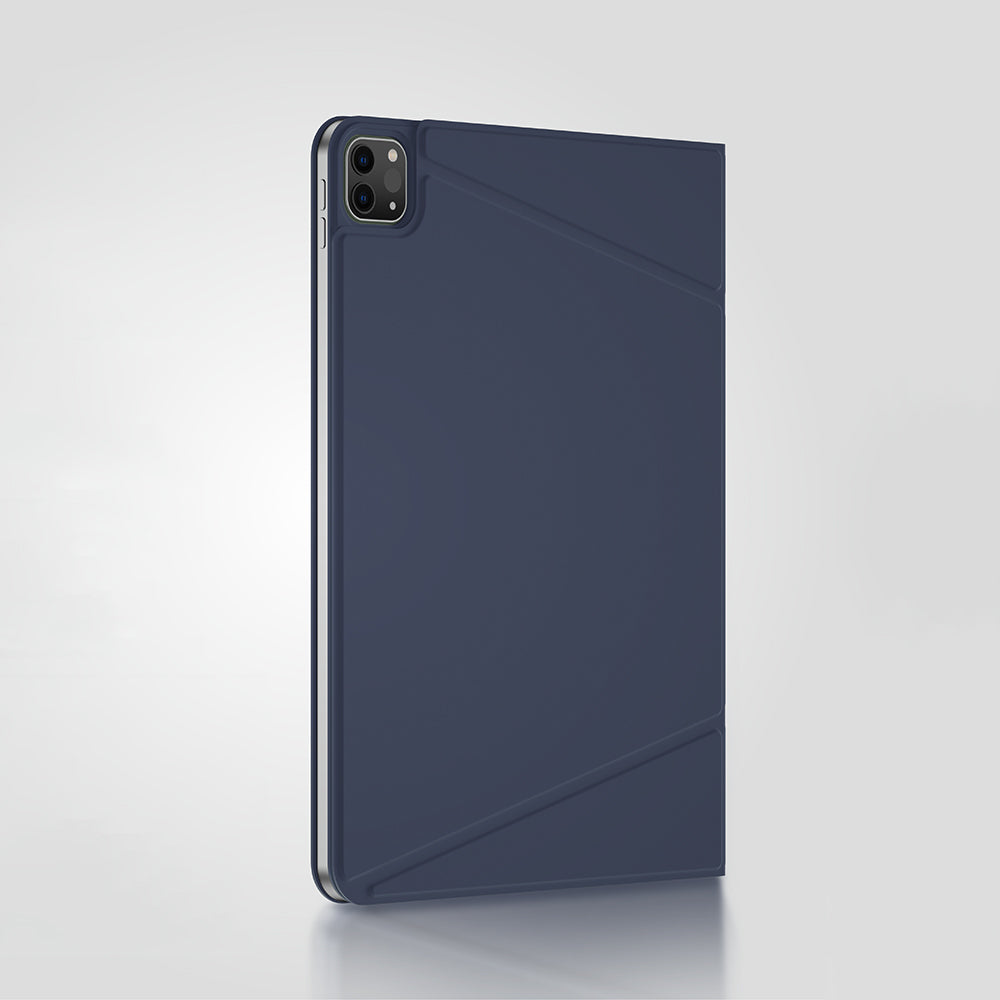 Apple iPad Air 11 2024 Amazingthing Matte Pro Mag Folio Katlanabilir Magnetik Standlı Kılıf Pembe