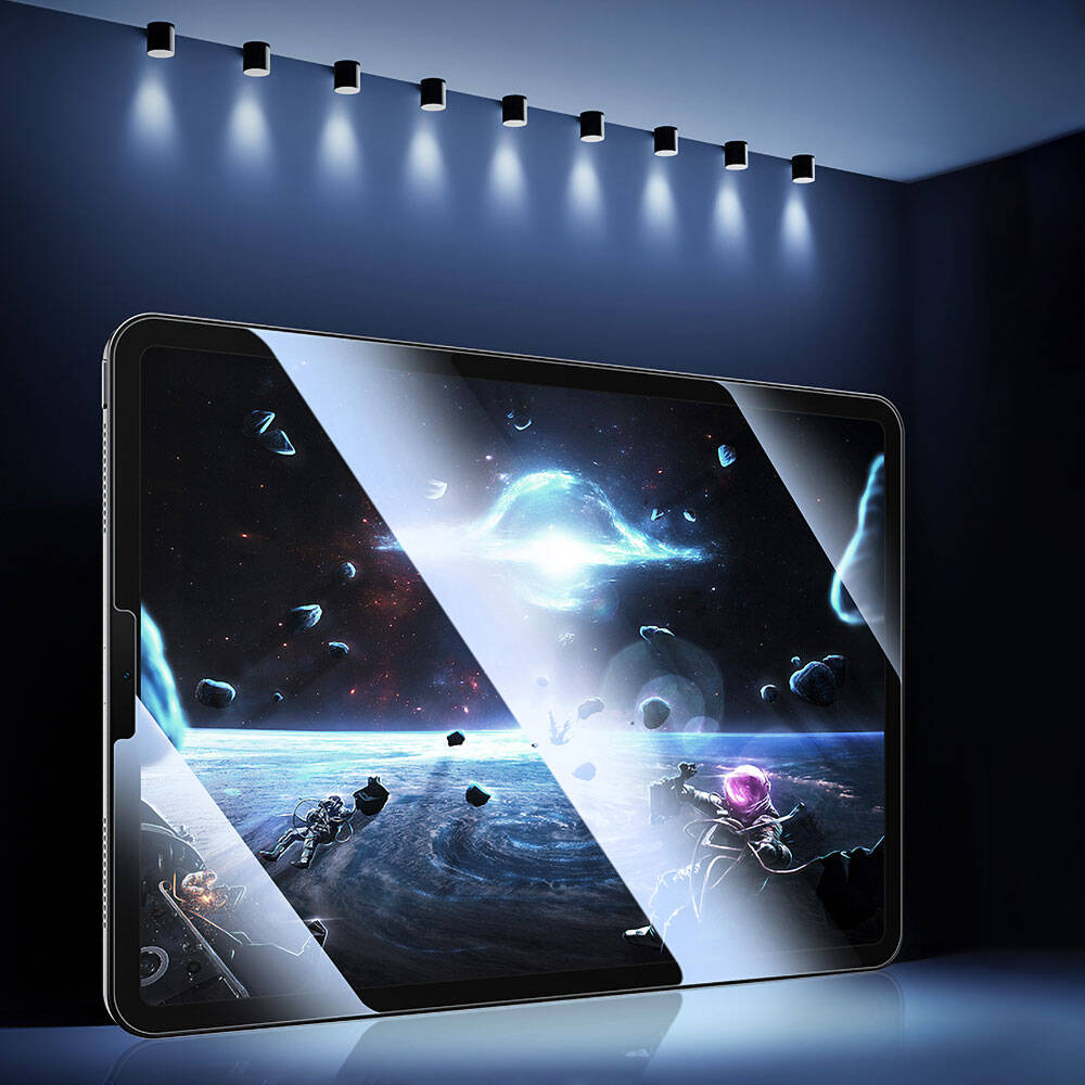 Apple iPad Air 11 2024 Benks OKR Glass Warrior HD Parlak Ekran Koruyucu Şeffaf