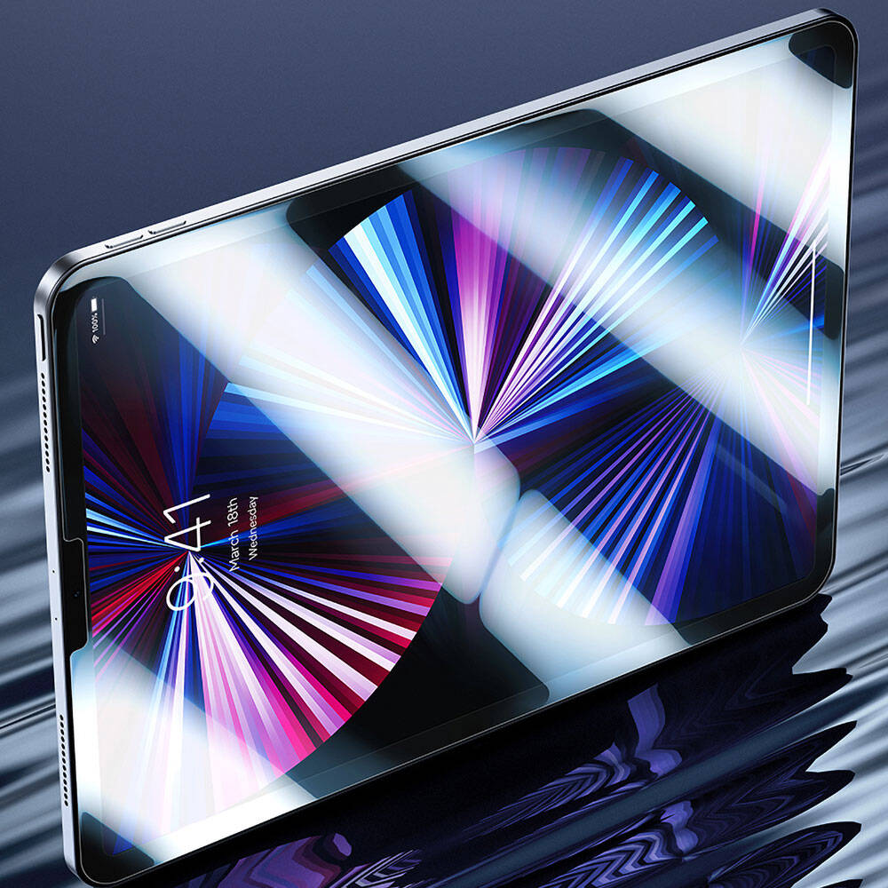 Apple iPad Air 11 2024 Benks OKR Glass Warrior HD Parlak Ekran Koruyucu Şeffaf