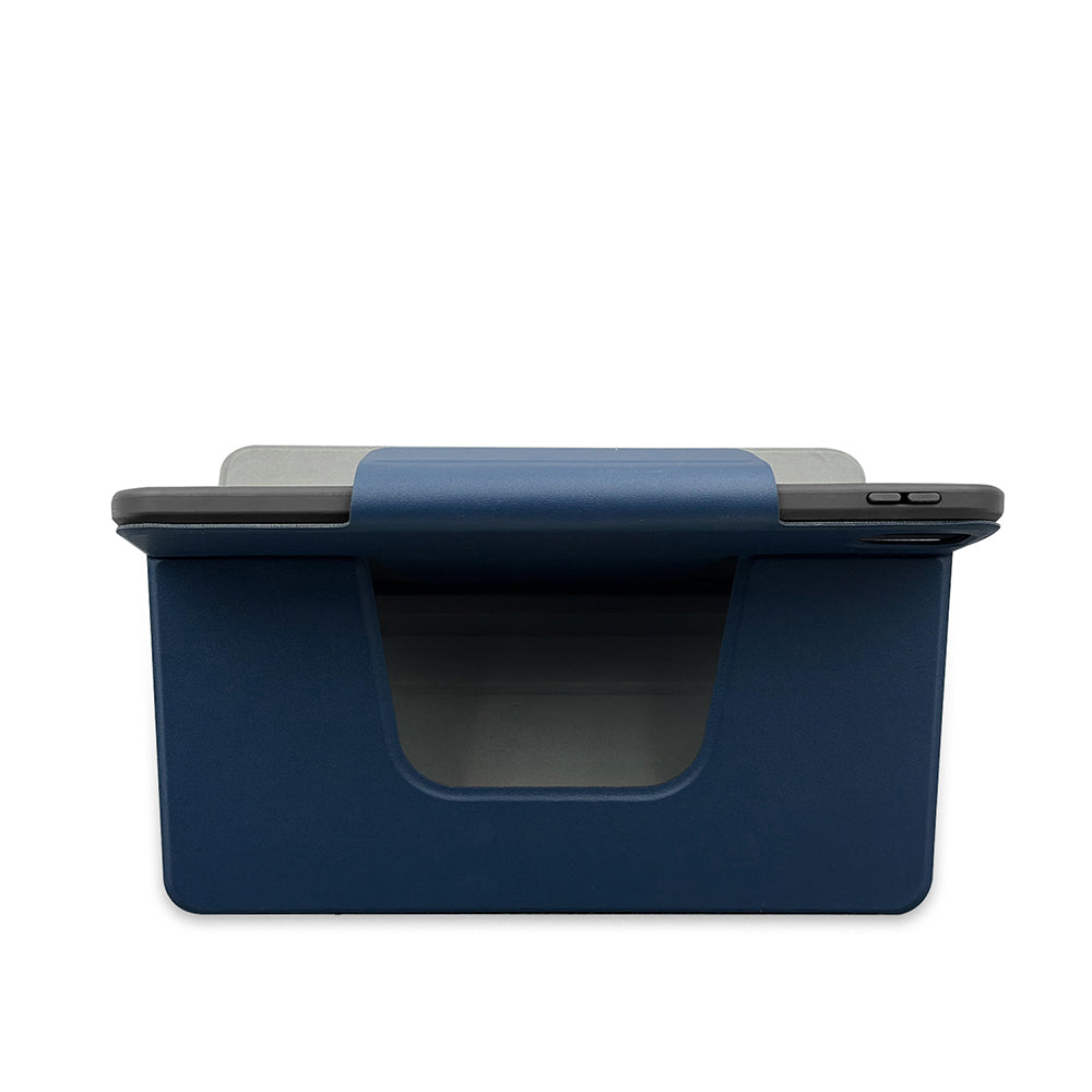 Apple iPad Air 11 2024 Raptic Spin Detachable Folio PU Ayrılabilir Kalem Bölmeli Standlı Kılıf Siyah