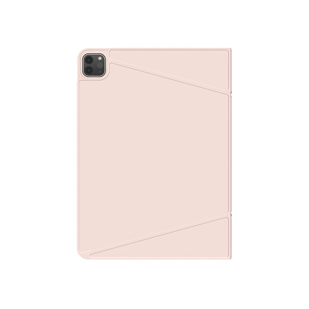 Apple iPad Air 11 2025 M3 Amazingthing Matte Pro Mag Folio Katlanabilir Magnetik Standlı Kılıf Mavi