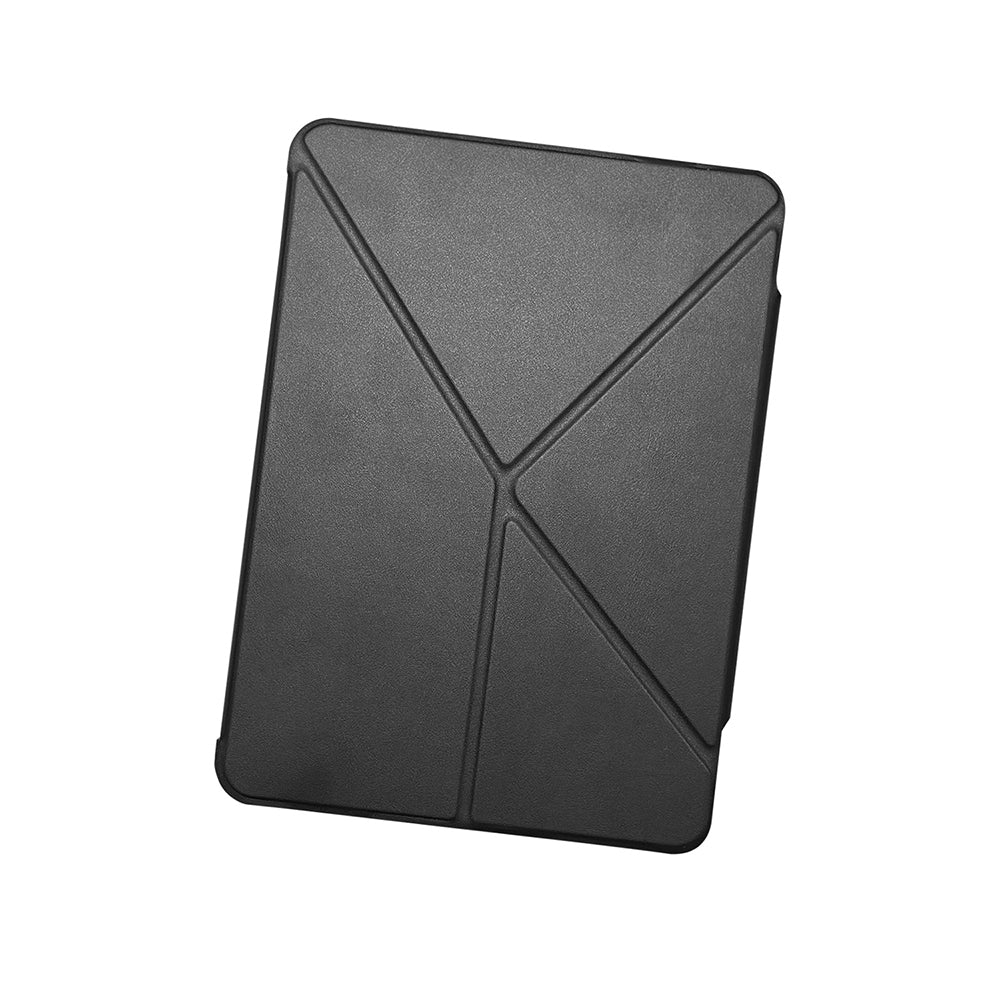 Apple iPad Air 11 2025 M3 Raptic Clear Folio Airbagli Şeffaf Kapaklı Katlanabilir Standlı Kılıf Siyah