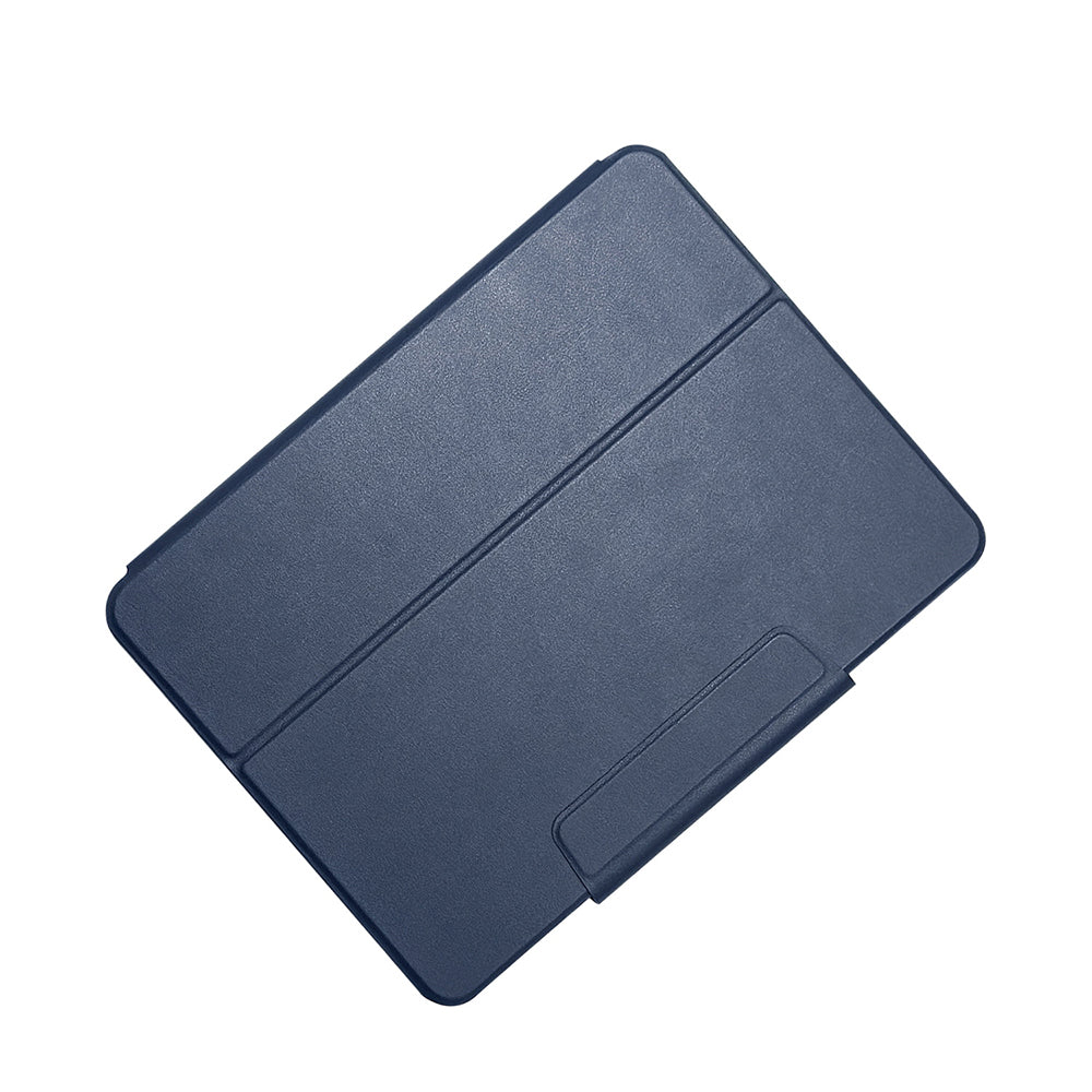 Apple iPad Air 11 2025 M3 Raptic Spin Detachable Folio PU Ayrılabilir Kalem Bölmeli Standlı Kılıf Lacivert