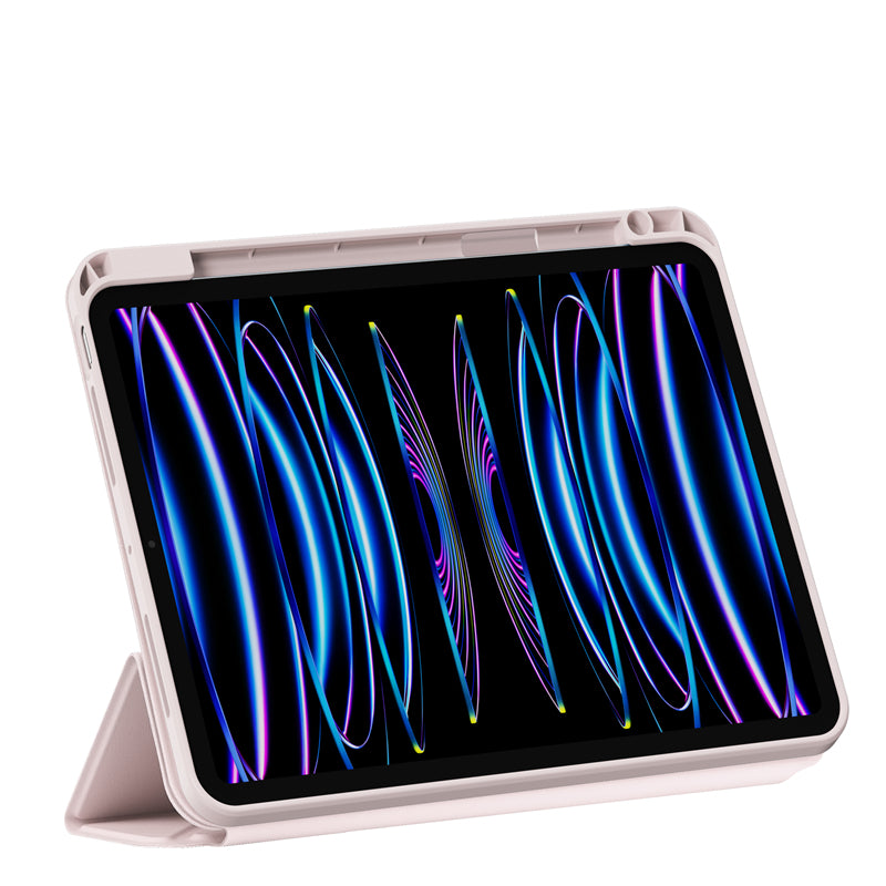 Apple iPad Air 11 2025 M3 Wiwu 360° Dönebilen Standlı Magnetik Koruyucu Tablet Kılıfı Siyah