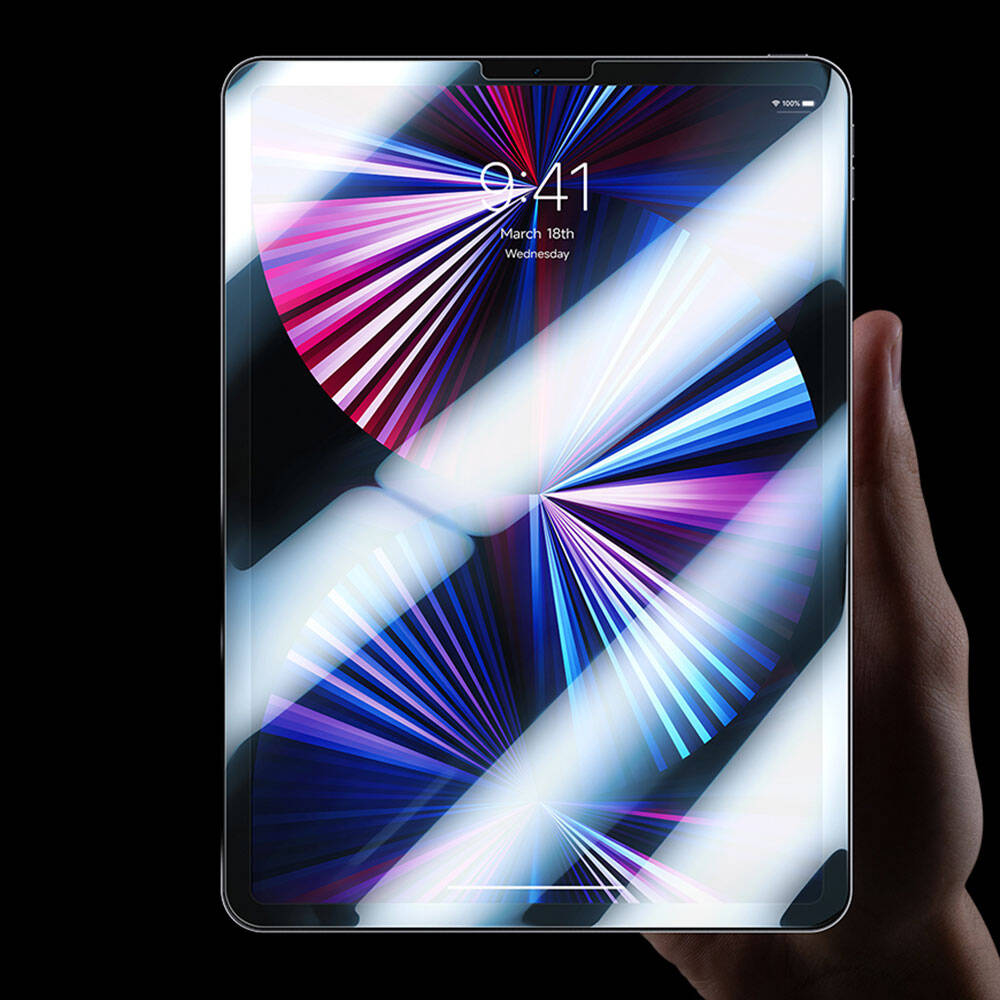 Apple iPad Air 13 2024 Benks OKR Glass Warrior HD Parlak Ekran Koruyucu Şeffaf