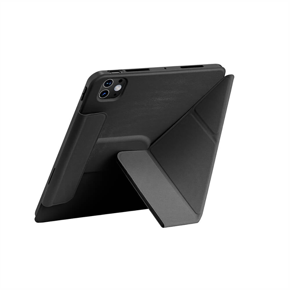 Apple iPad Air 13 2025 M3 Wiwu 360° Dönebilen Standlı Magnetik Koruyucu Tablet Kılıfı Siyah