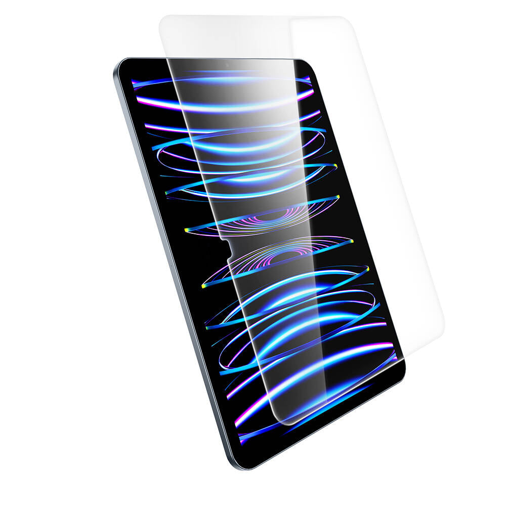 Apple iPad Air 13 2025 M3 Wiwu Wi-GQ003 iVista Serisi Oleofobik HD Temperli Cam Ekran Koruyucu Şeffaf