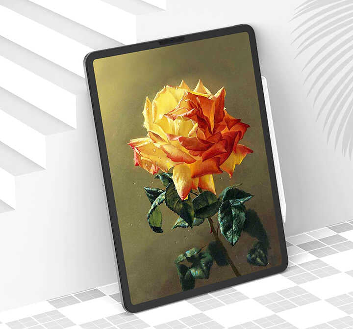 Apple iPad Mini 2021 (6.Nesil) Kağıt Hisli Wiwu iPaper Like Tablet Ekran Koruyucu Renksiz