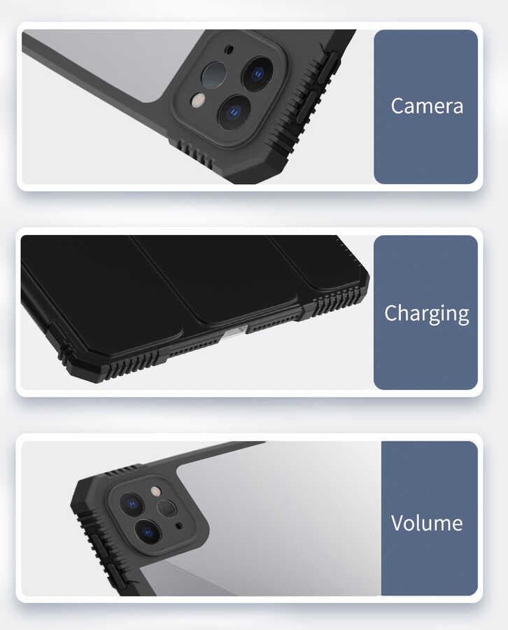 Apple iPad Mini 5 Wiwu Alpha Tablet Kılıf Mavi