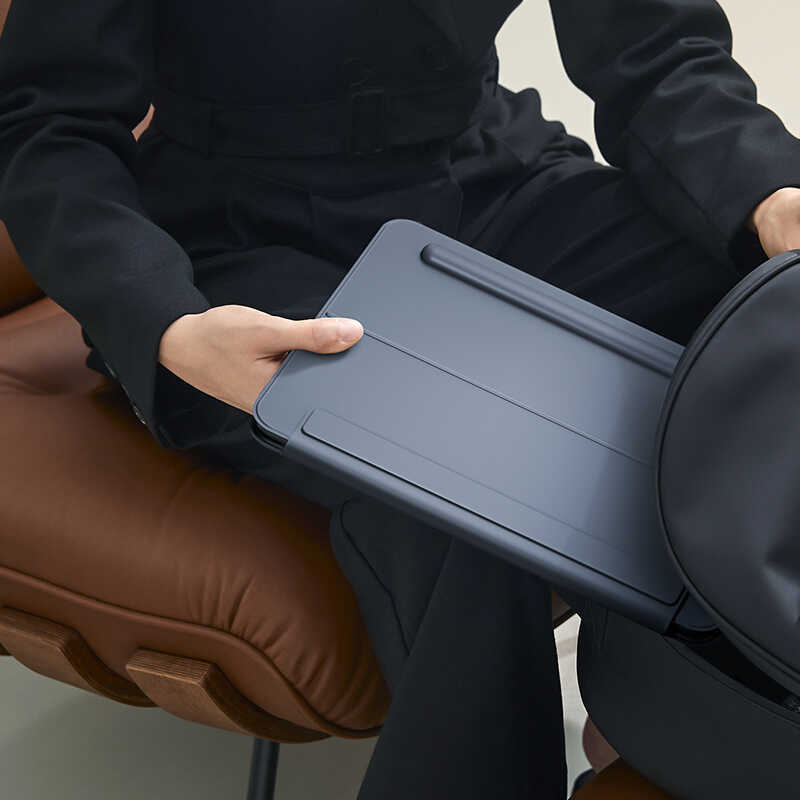 Apple iPad Pro 11 2018 Benks KB01 Kablosuz Klavyeli Kılıf Gri