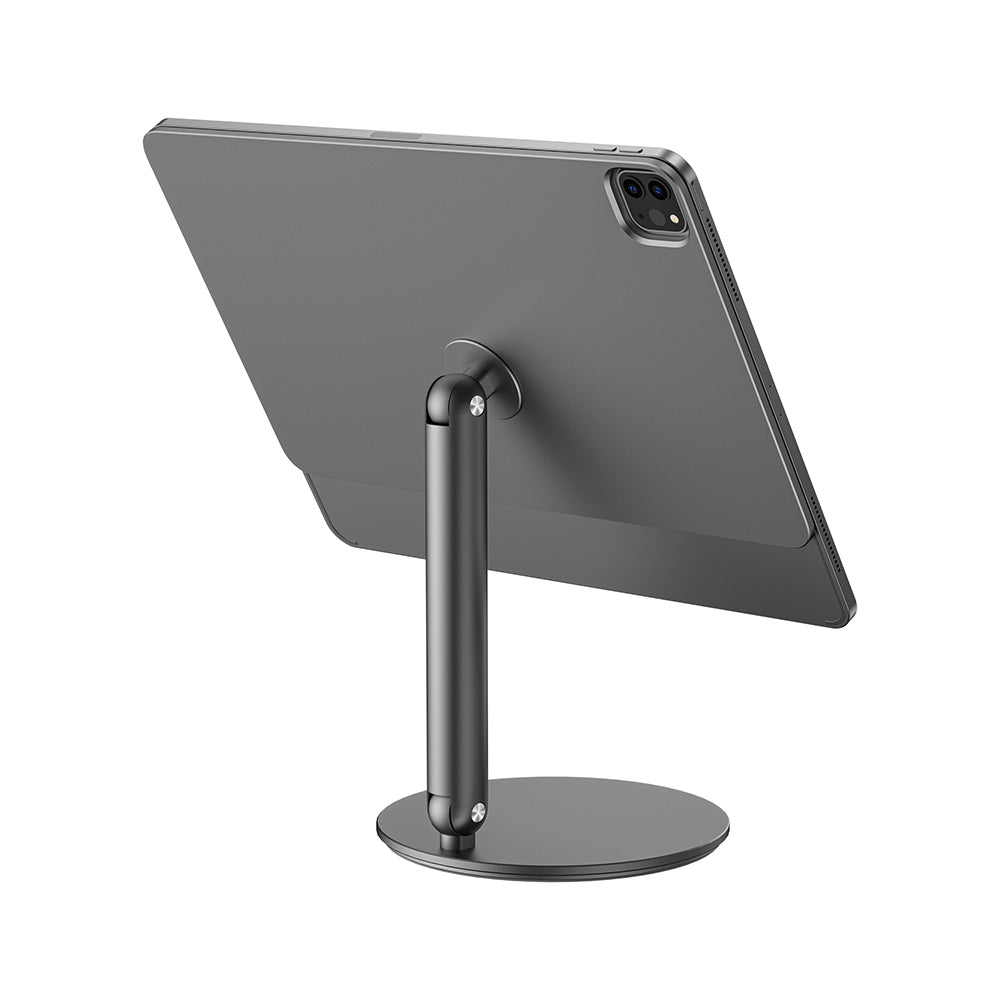 Apple iPad Pro 11 2020 (2.Nesil) Wiwu ZM-310 360 Derece Dönebilen Magnetik Başlıklı Tablet Standı Gri
